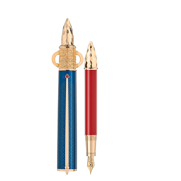 Patron of Art Homage to Moctezuma I Limited Edition 4810 Fountain Pen  - 1