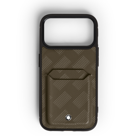 &Eacute;tui Rigide pour iPhone 17 Pro avec 2cc en Cuir Extreme