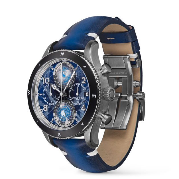 Montblanc 1858 Geosphere Chronograph 0 Oxygen Limited Edition - 290&nbsp;pi&egrave;ces - 4