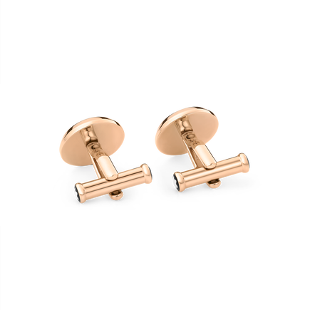 Meisterst&uuml;ck Cufflinks with Blue Goldstone Inlay