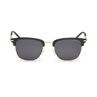 Rectangular Sunglasses with Black Injected Frame