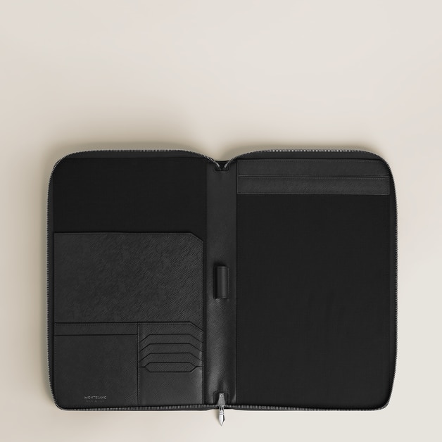 Medium Notebook Holder in Sartorial Leather - 3