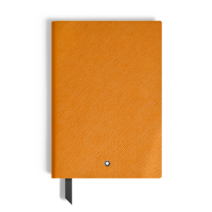 Medium Notebook in Sartorial Leather, Lined Pages