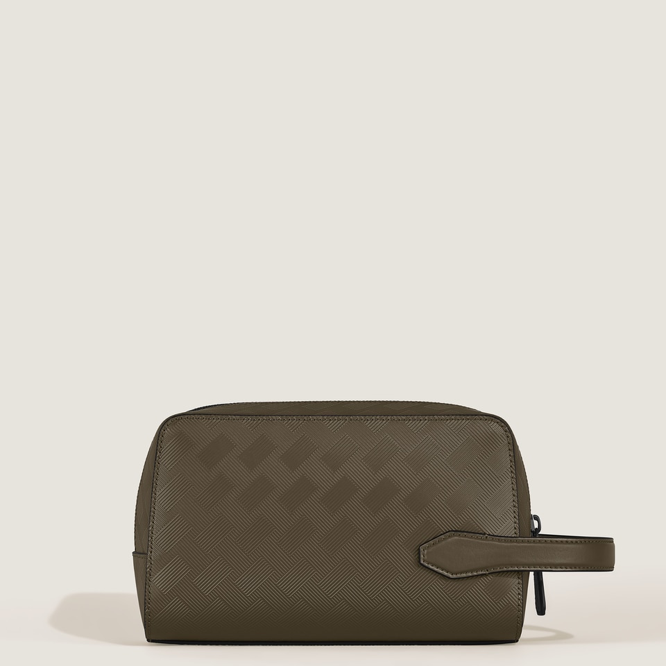 Toiletry Clutch in Extreme Leather - 6
