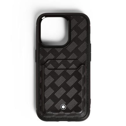 &Eacute;tui Rigide pour iPhone 16 Pro avec 2cc en Cuir Extreme