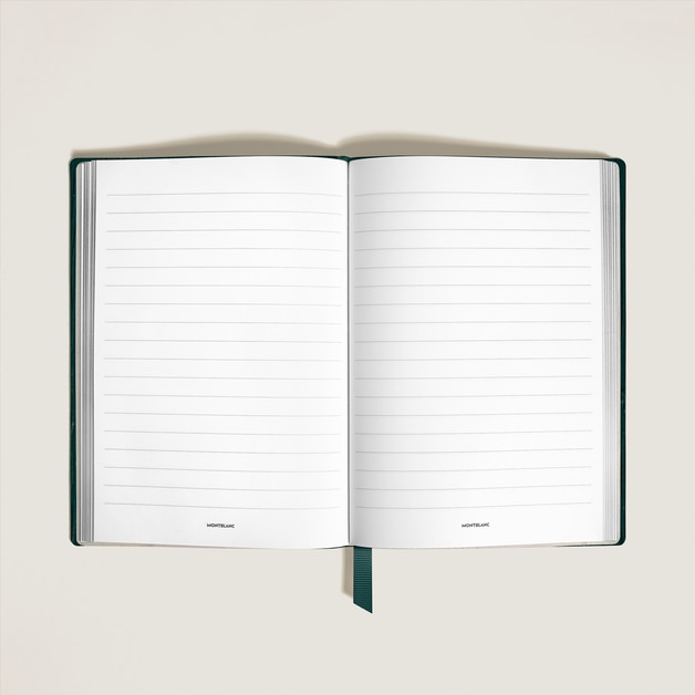 Medium Notebook in Sartorial Leather, Lined Pages - 2
