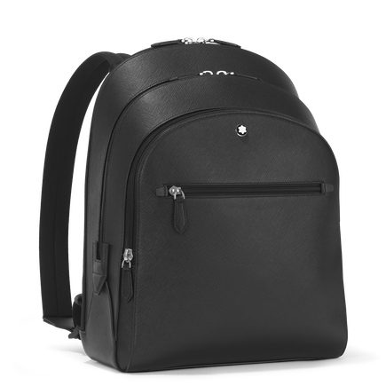 Medium Backpack with 3 Compartments in Sartorial Leather