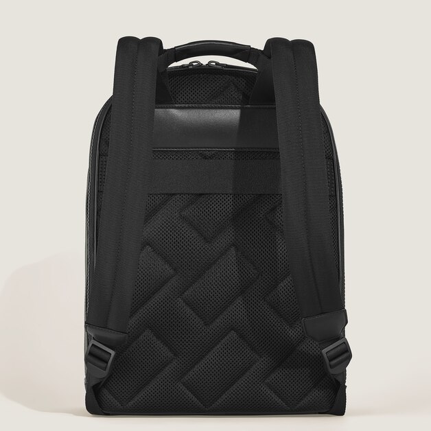 Medium Backpack with 3 Compartments in Extreme Leather - 3