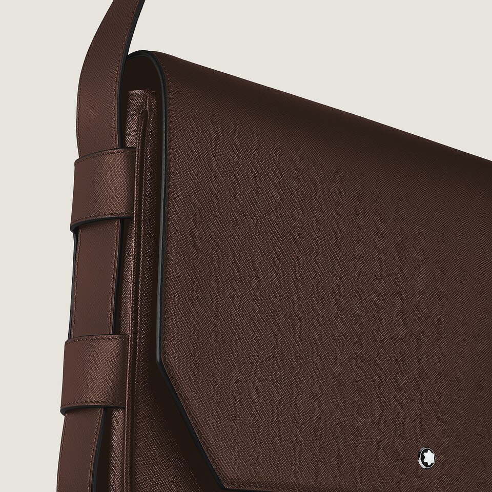 Belt Messenger Bag in Sartorial Leather - 3