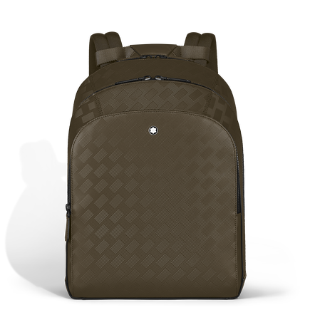 Sac &agrave; Dos Moyen Mod&egrave;le avec 3 Compartiments en Cuir Extreme