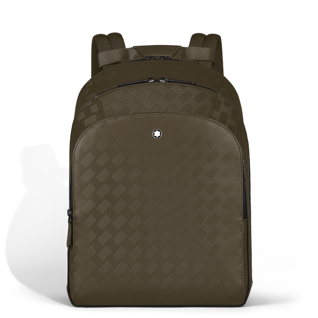 Medium Backpack with 3 Compartments in Extreme Leather - 1