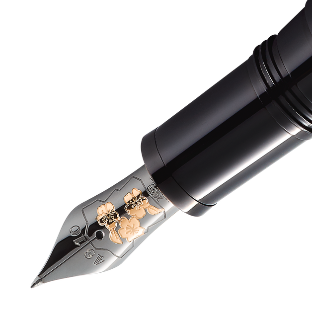 Meisterstück Calligraphy Edición Limitada Maki-e 88 Pluma Estilográfica con Plumín Curvo - 3