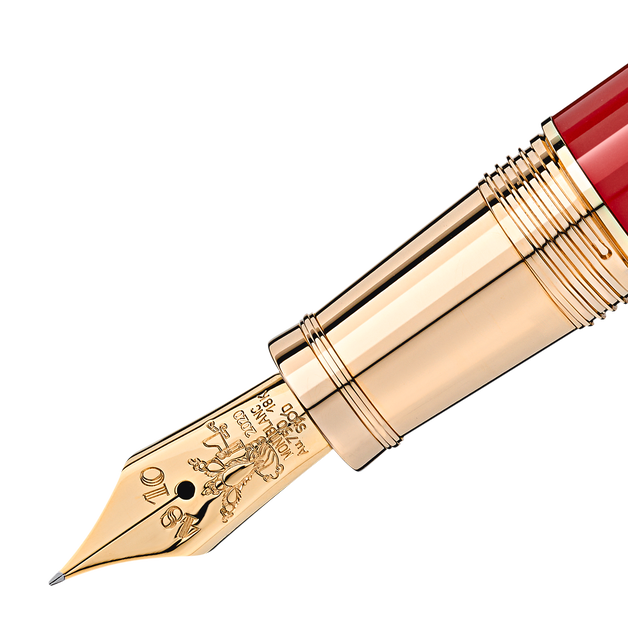 Pluma Estilogr&aacute;fica Patron of Art Homage to Moctezuma I Edici&oacute;n Limitada 4810 - 3