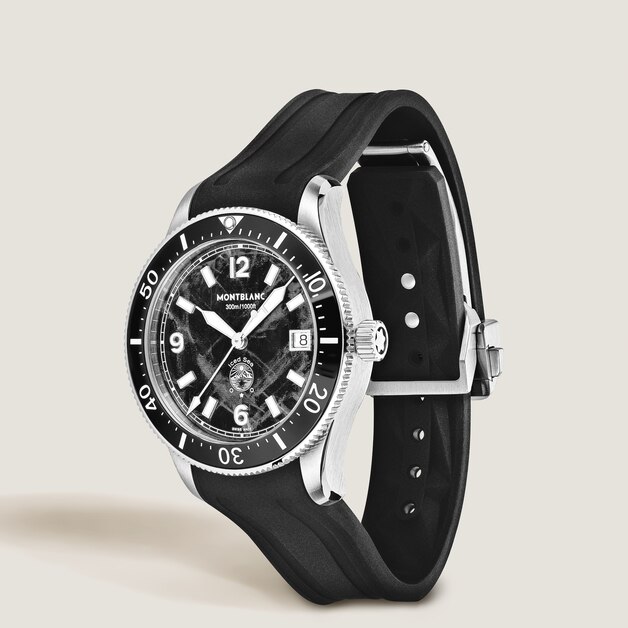 萬寶龍 Iced Sea 日期顯示自動腕錶 0 Oxygen 特別版 - 3