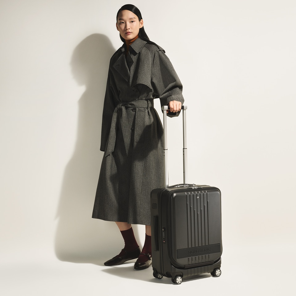 #MY4810 Cabin Suitcase with Front Pocket - 2