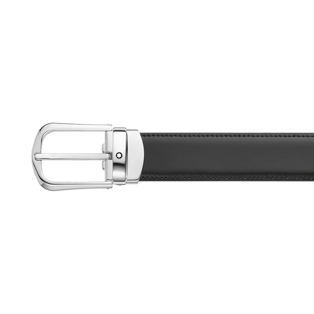 Horseshoe 30&nbsp;mm Reversible Belt in Leather - 4