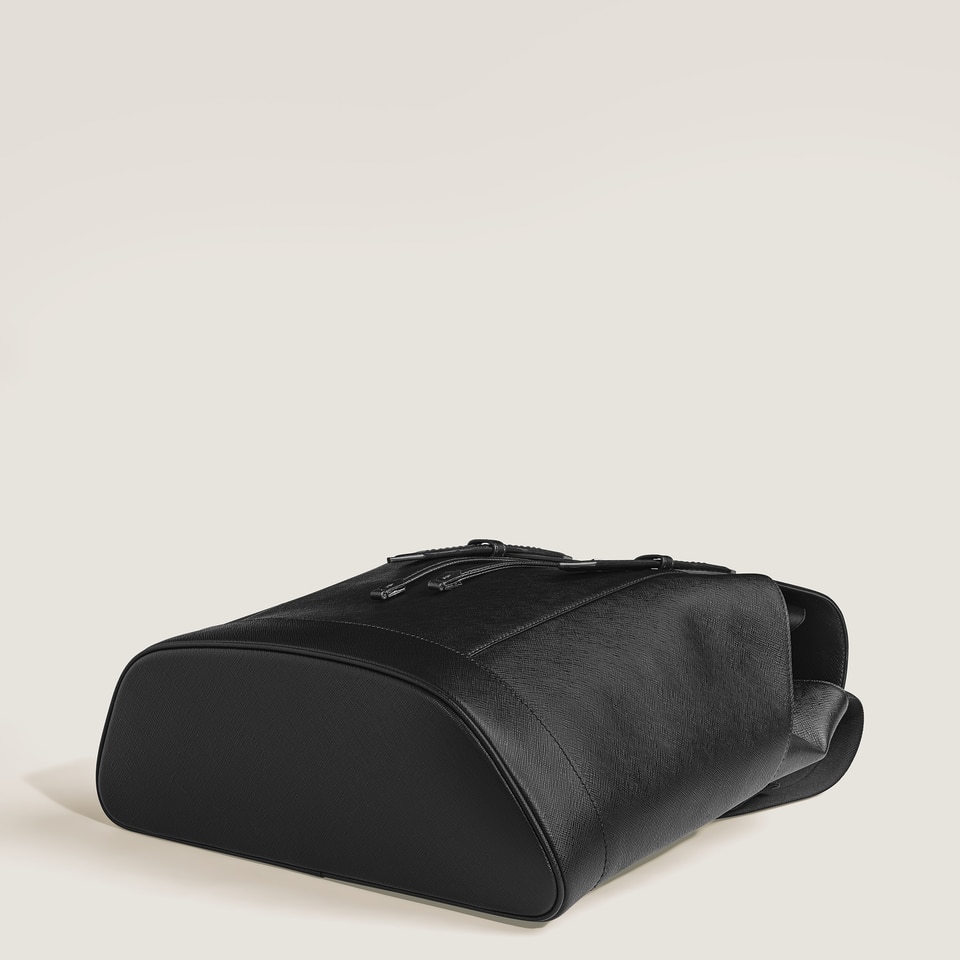 Medium Backpack in Sartorial Leather - 7