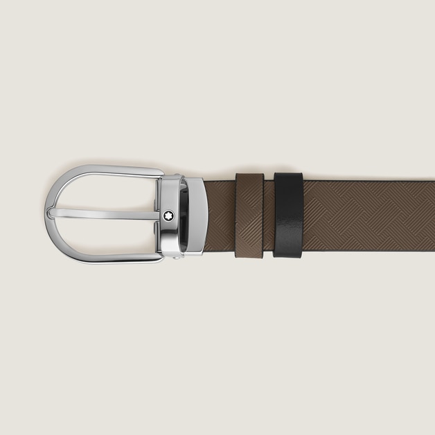 Horseshoe 30&nbsp;mm Reversible Belt in Extreme Leather - 3