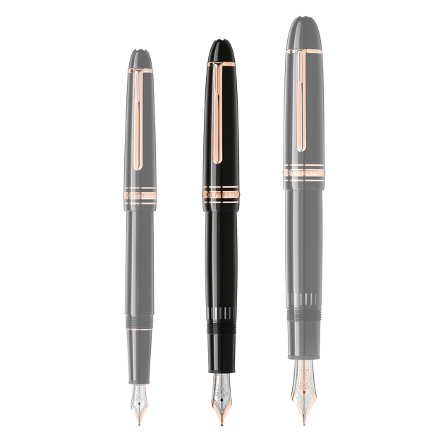 Meisterst&uuml;ck Rose Gold-Coated LeGrand Fountain Pen - 5