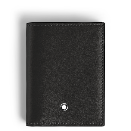 Mini Portefeuille 4cc en Cuir Soft