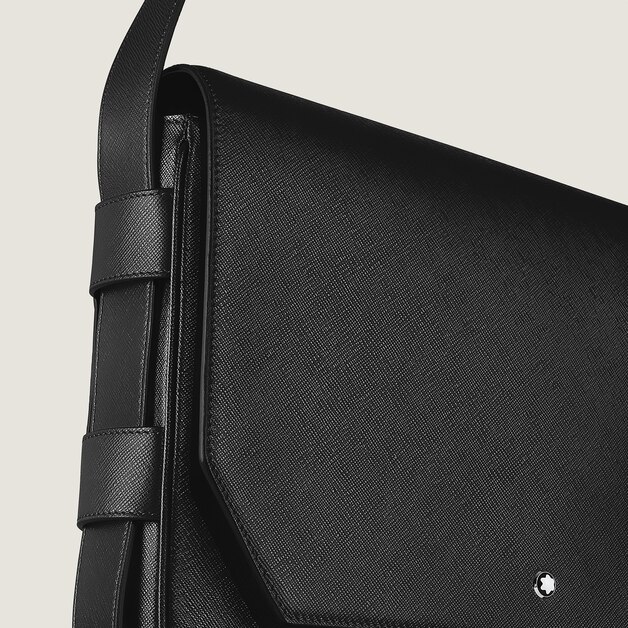 Belt Messenger Bag in Sartorial Leather - 3