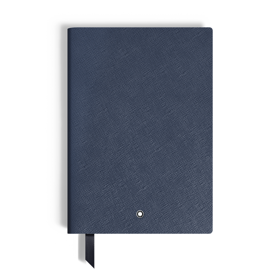 Medium Notebook in Sartorial Leather, Lined Pages - 1