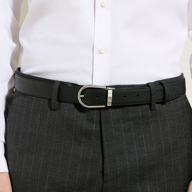 Horseshoe 30&nbsp;mm Reversible Belt in Sartorial Leather - 2