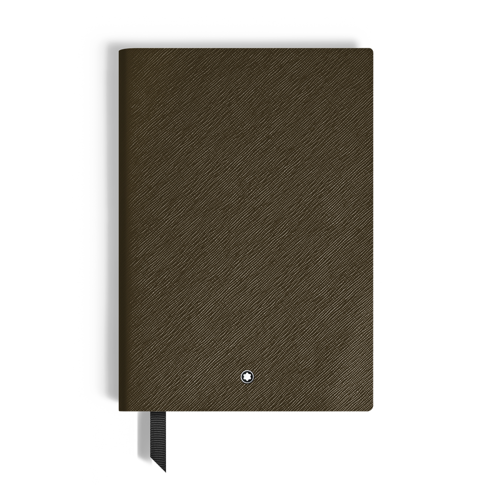Notebook Mittelgro&szlig; aus hochwertigem Leder, Linierte Seiten - 1