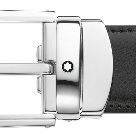 Horseshoe 30 mm Reversible Belt in Leather