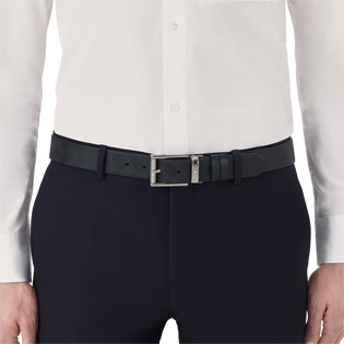 Rectangular 35&nbsp;mm Belt in Extreme Leather