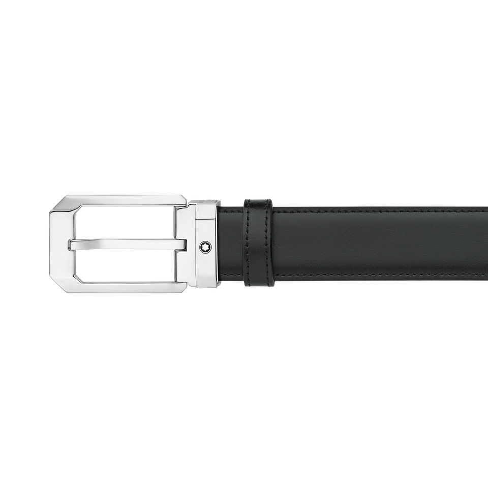 Rectangular 30&nbsp;mm Reversible Belt in Leather - 3