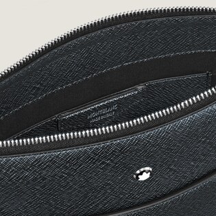 Vertical Belt Messenger Bag in Sartorial Leather