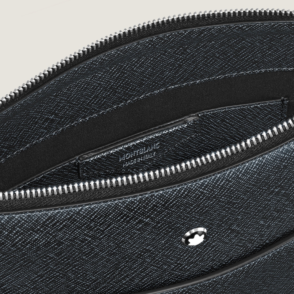 Vertical Belt Messenger Bag in Sartorial Leather - 3