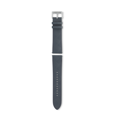 Bracelet en cuir de veau gris Montblanc Extreme 3.0 avec boucle ardillon