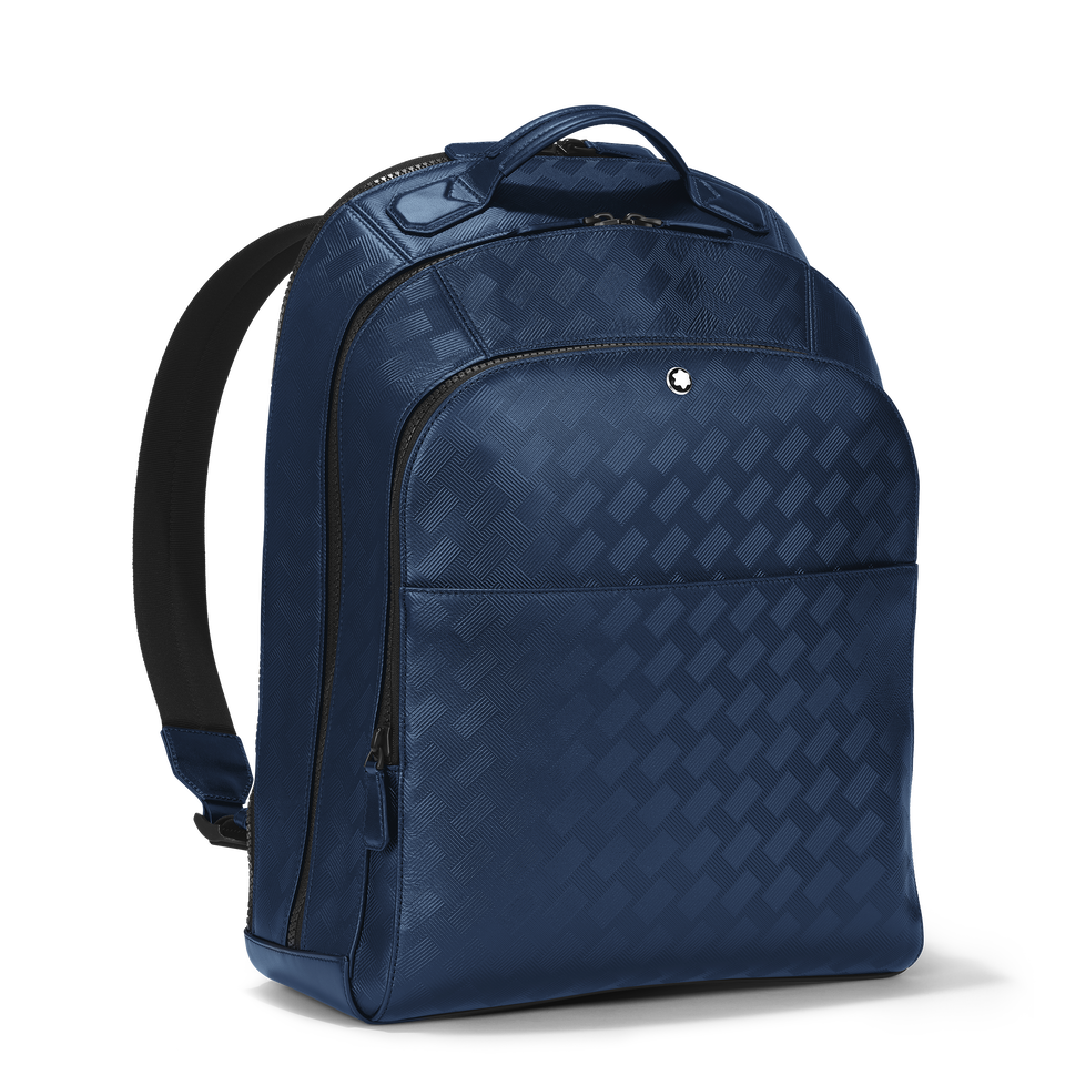 Large Backpack with 3 Compartments in Extreme Leather - 3