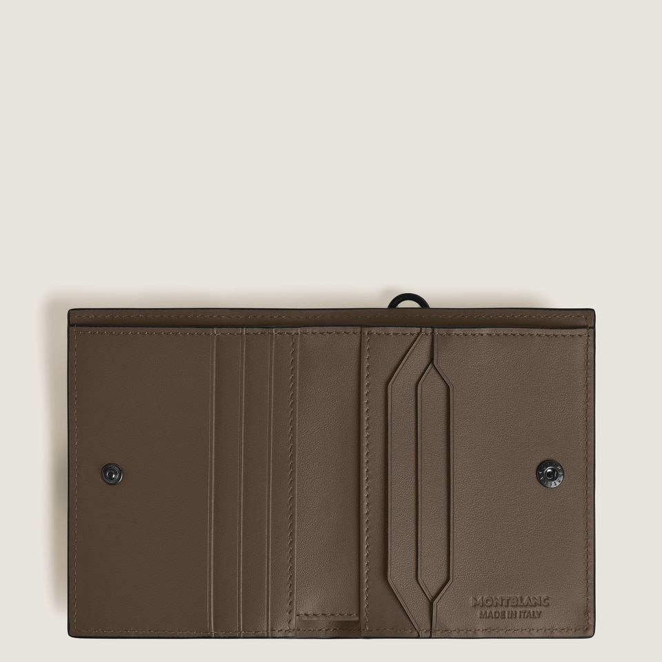 Compact Wallet 6cc in Extreme Leather - 5