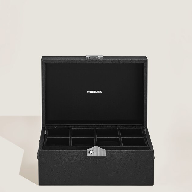 Watches Collector Box in Black Leather - 2