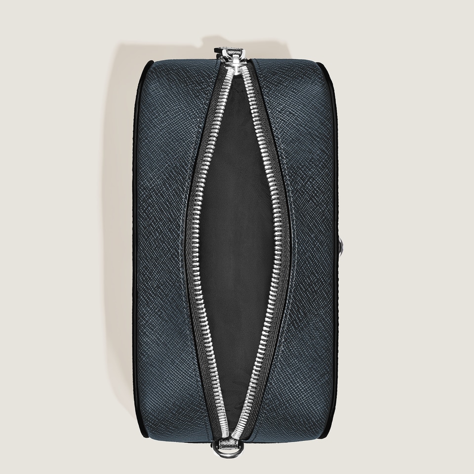 Kleine Kosmetik-Clutch aus Sartorial Leder - 7