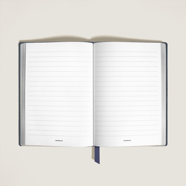 Medium Notebook in Grain Leather, Lined Pages - 2