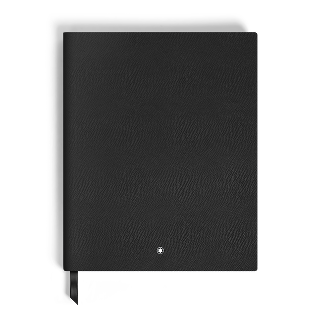 Carnet Grand Format en Cuir Sartorial, Pages Blanches - 1
