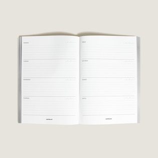 Mittelgro&szlig;er Paper Refill, Wochenplaner