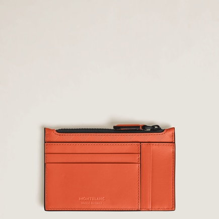 Porte-Cartes 8cc Zipp&eacute; en Cuir Extreme