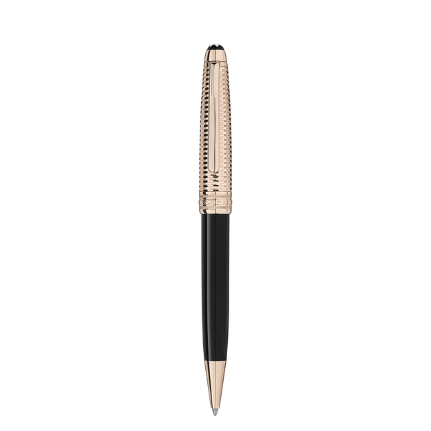 Meisterst&uuml;ck Dou&eacute; Geometry Signature Gold-Coated Classique Ballpoint Pen - 1