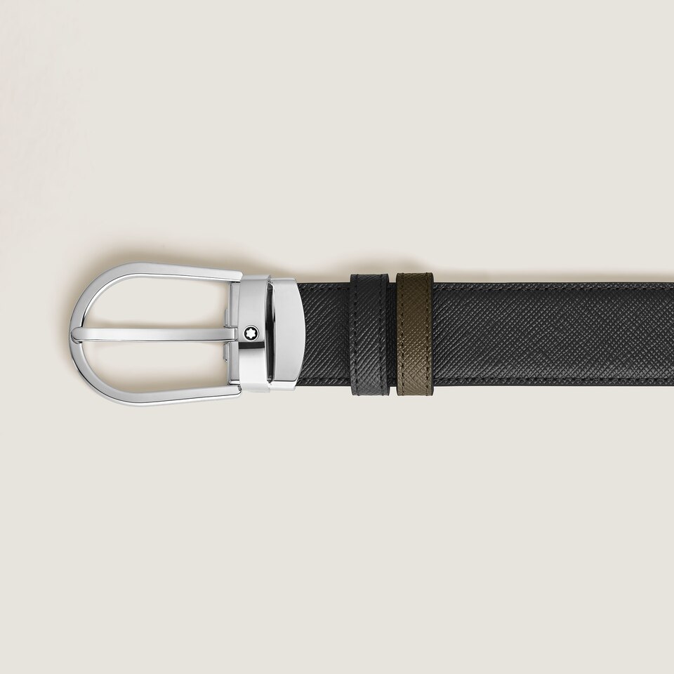 Horseshoe 30&nbsp;mm Reversible Belt in Sartorial Leather - 2
