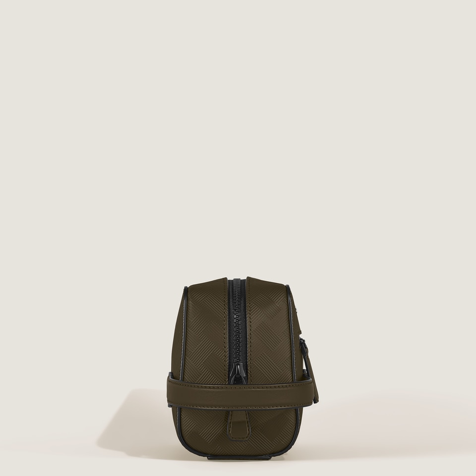 Toiletry Clutch in Extreme Leather - 5