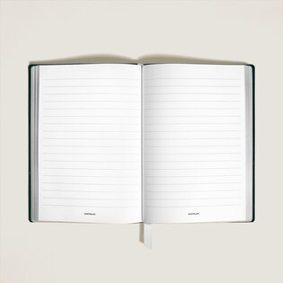 Medium Notebook in Corteccia Leather, Lined Pages
