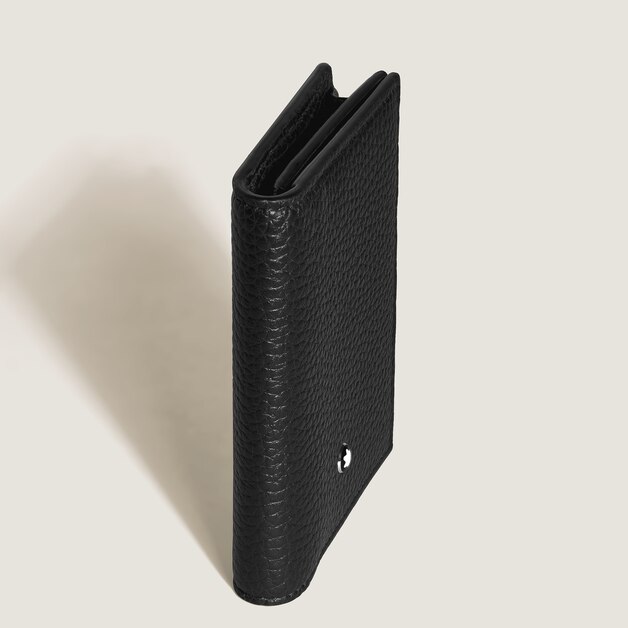 Porte-Cartes 4cc en Cuir Grain&eacute; - 5