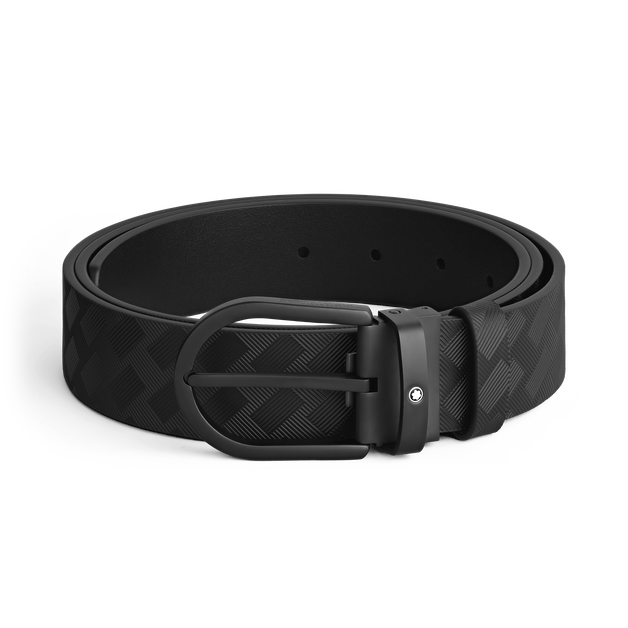 Horseshoe 35 mm Belt with Buckle in Extreme Leather - 1