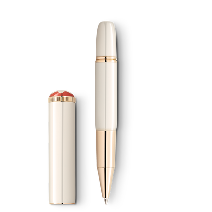 Rollerball Montblanc Heritage Rouge et Noir « Baby » Special Edition couleur ivoire