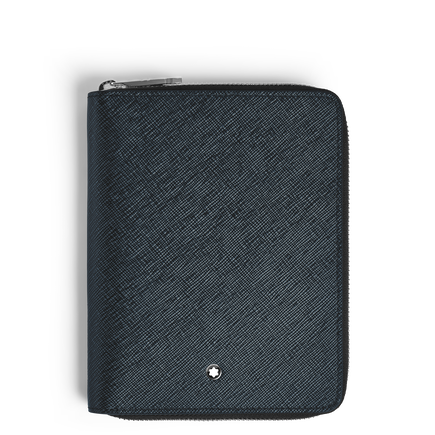 Estuche para 5 Artículos de Escritura con Cremallera de Piel Sartorial